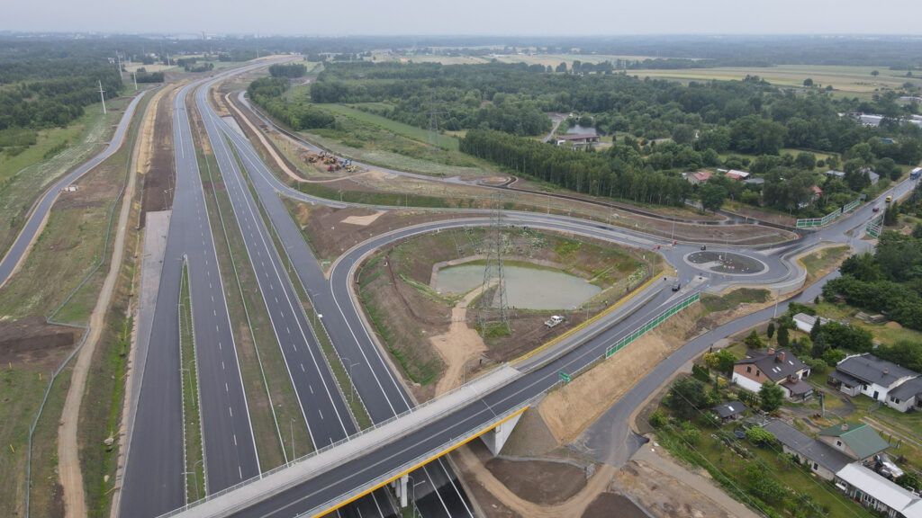 Droga ekspresowa S14, stanowiąca zachodnią obwodnicę Łodzi