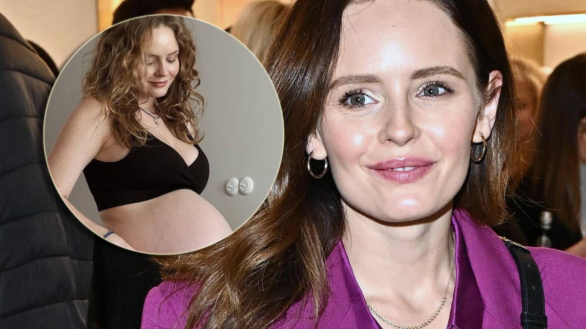 Olga Kalicka pokazała ciążowy brzuszek