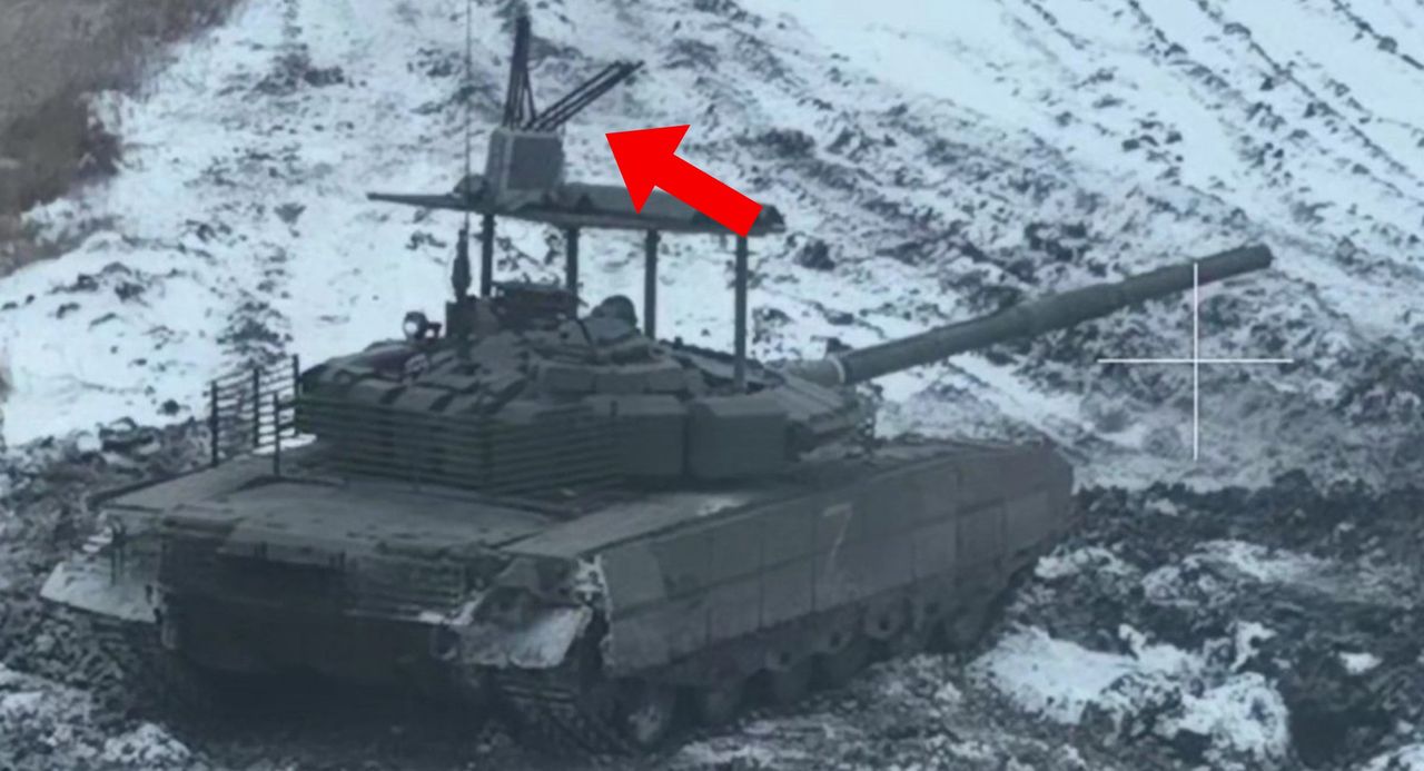 T-80BWM Tank with the Sania system