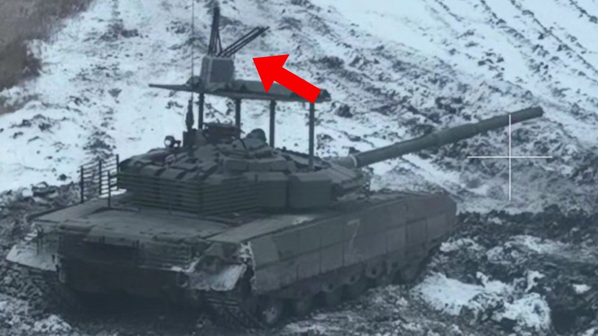 Czołg T-80BWM z systemem Sania