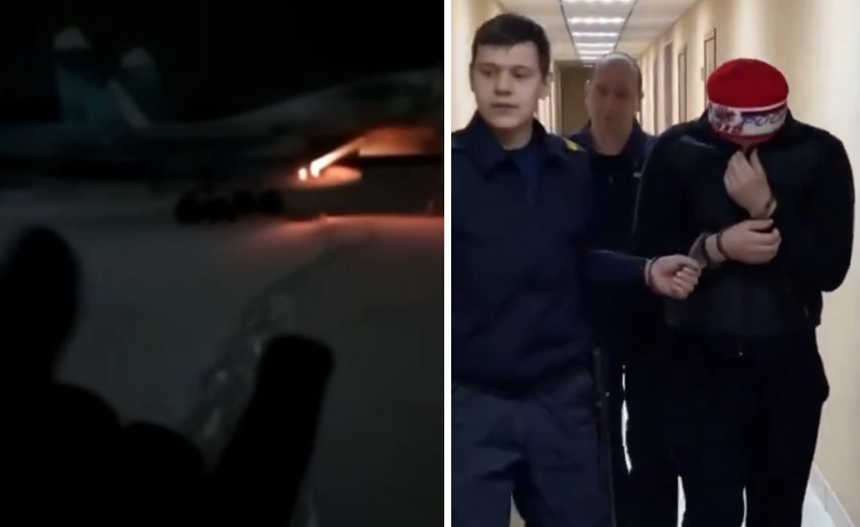 Ukrainian intelligence claims responsibility for the arson of $50m Russian Su-34 bomber
