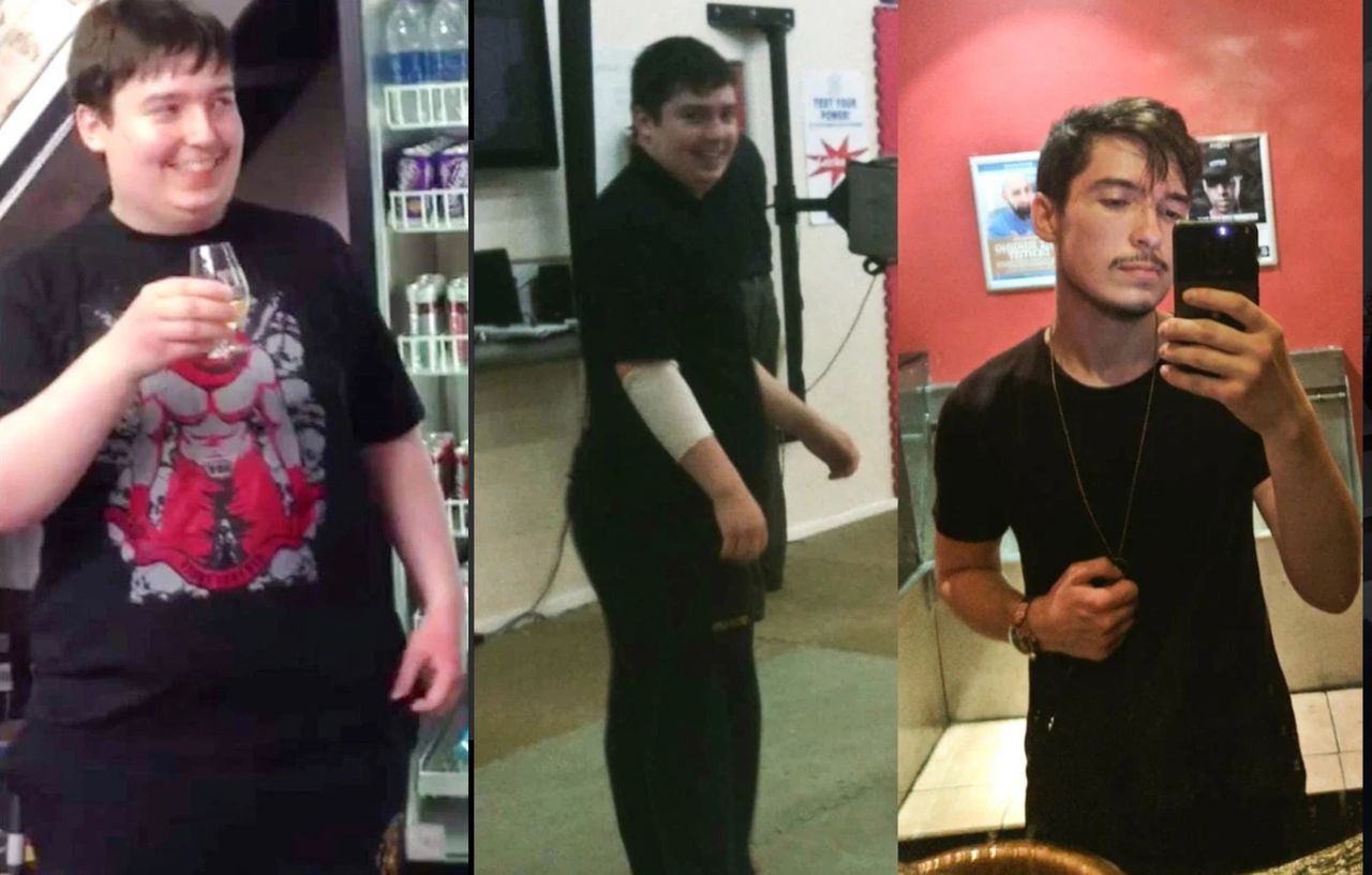 Schudł 55 kilogramów. Myślał, że przeszedł operację zmniejszenia żołądka i zrezygnował z ulubionych przysmaków