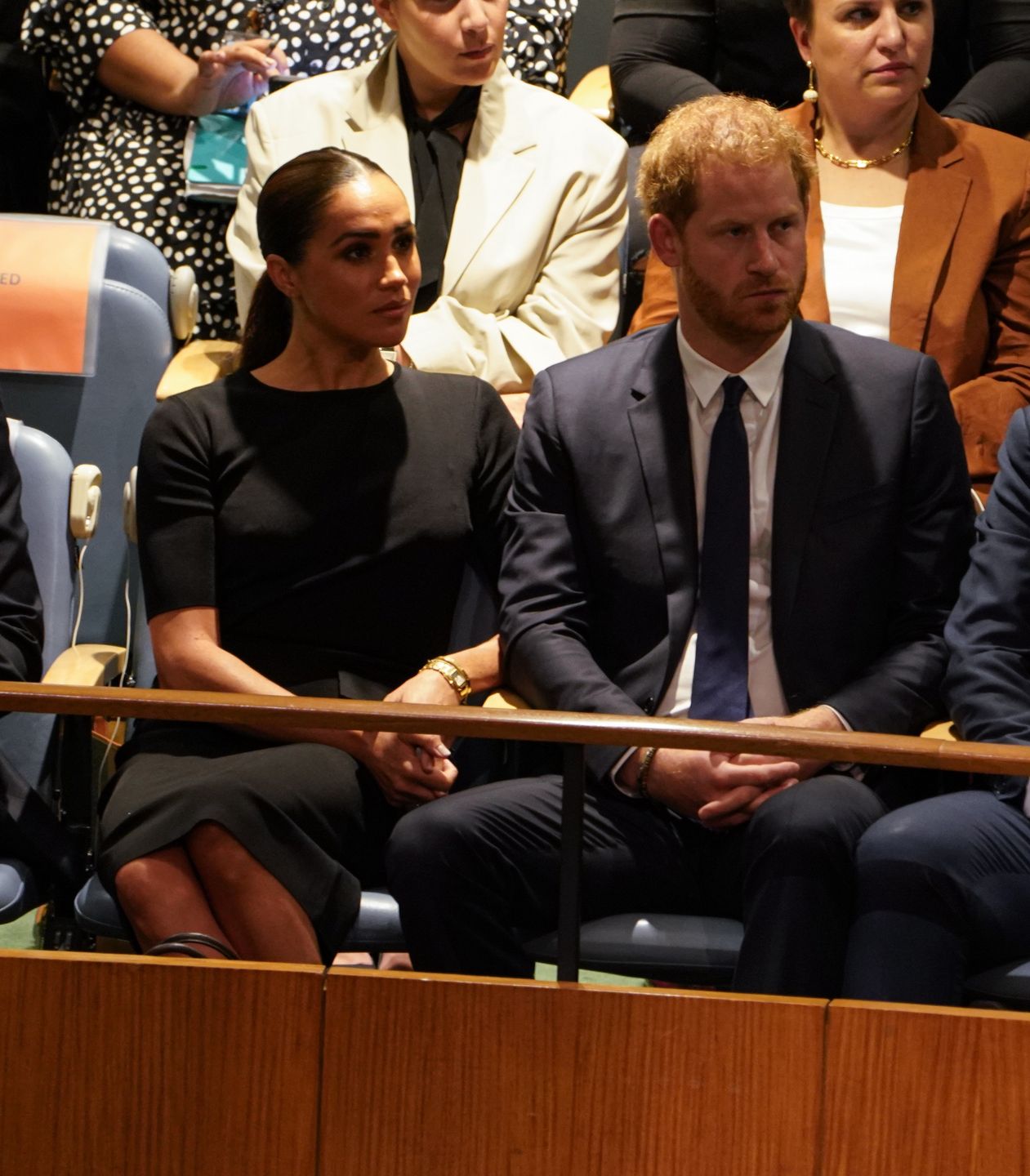 Meghan Markle i książę Harry w siedzibie ONZ