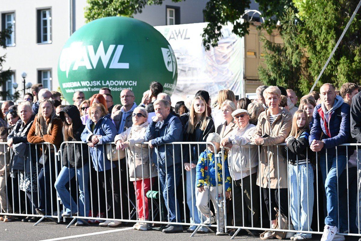 Przysięga wojskowa oficerów AWL