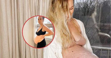 Michella Meier-Morsi pokazuje swój brzuch. Influencerka urodziła bliźniaki, a potem trojaczki