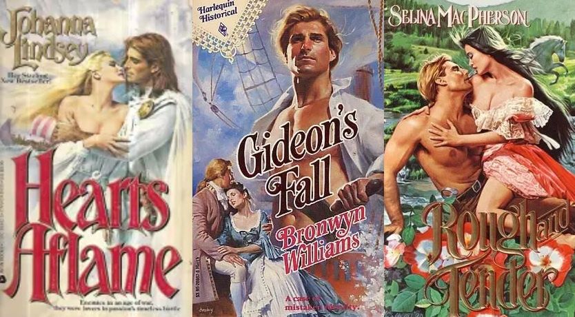 Okładki książek z Fabio Lanzoni