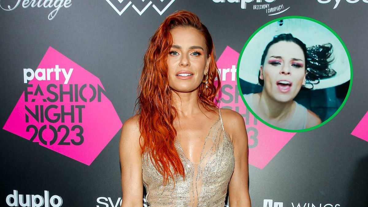 Natasza Urbańska wspomina klip do piosenki "Rolowanie"