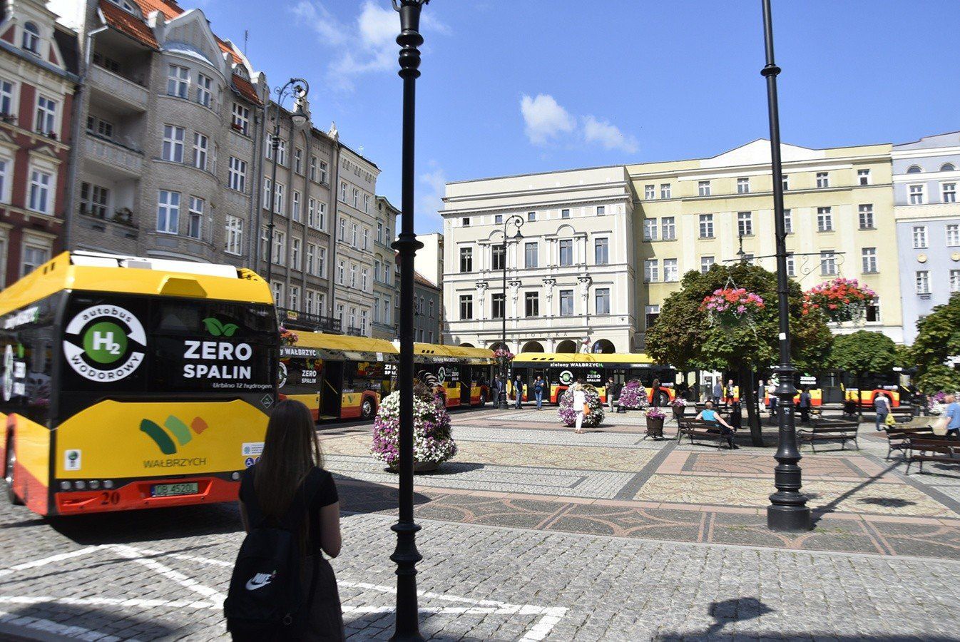 Do Wałbrzycha dotarło sześć nowych autobusów wodorowych. W mieście jest ich już w sumie dwadzieści