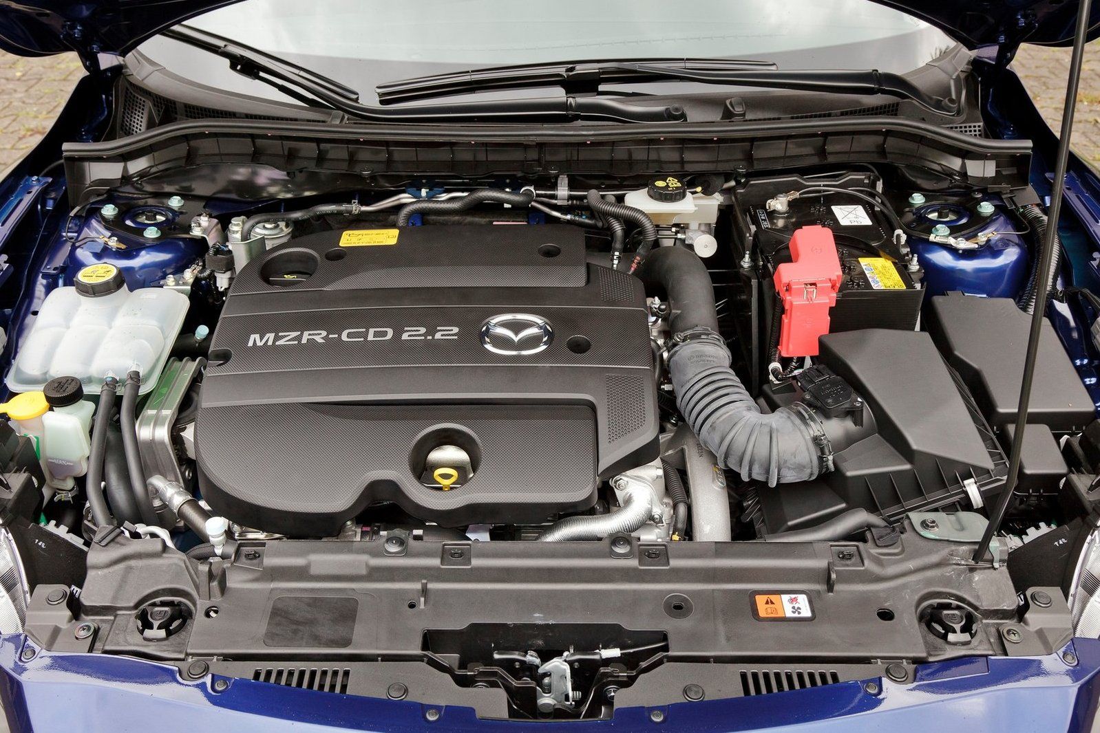 Diesel 2.2 MZR-CD to najpotężniejsza jednostka Mazdy 3