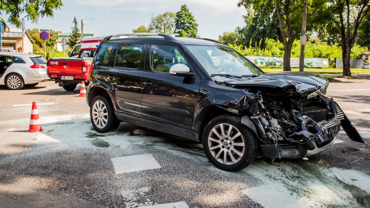 Największą "karę" otrzymuje kierowca przy pierwszym zdarzeniu