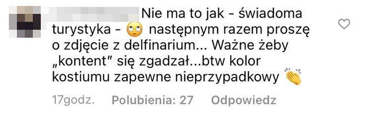 Anna Wendzikowska krytykowana za zdjęcia ze zniewolonymi flamingami