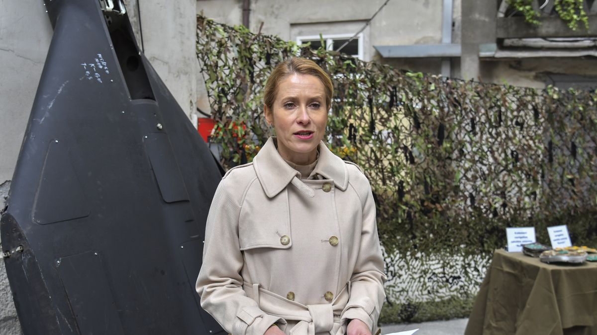 EU-Ukraine Foreign Ministers' meeting in Lviv, western Ukraine
epa12086311 EU High Representative for Foreign Affairs and Security Policy Kaja Kallas attends a EU-Ukraine Foreign Ministers' meeting in Lviv, western Ukraine, 09 May 2025, amid the Russian invasion.  EPA/MYKOLA TYS 
Dostawca: PAP/EPA.
MYKOLA TYS
European foreign ministers, informal meeting