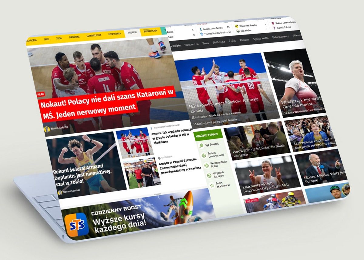 W sporcie Onet liderem rynku. Najmocniej przyciąga platforma z wynikami