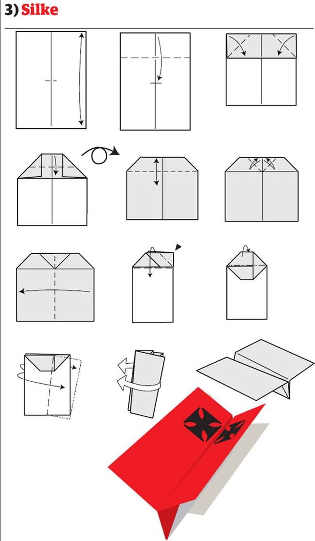 12 najfajniejszych papierowych samolocików 8