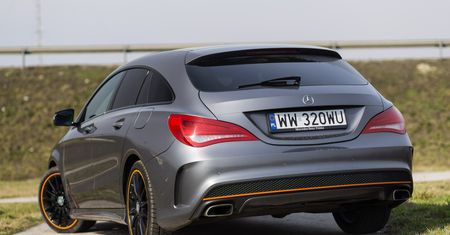 Mercedes-Benz CLA 200 Shooting Brake Orange Art Edition - test [wideo]
