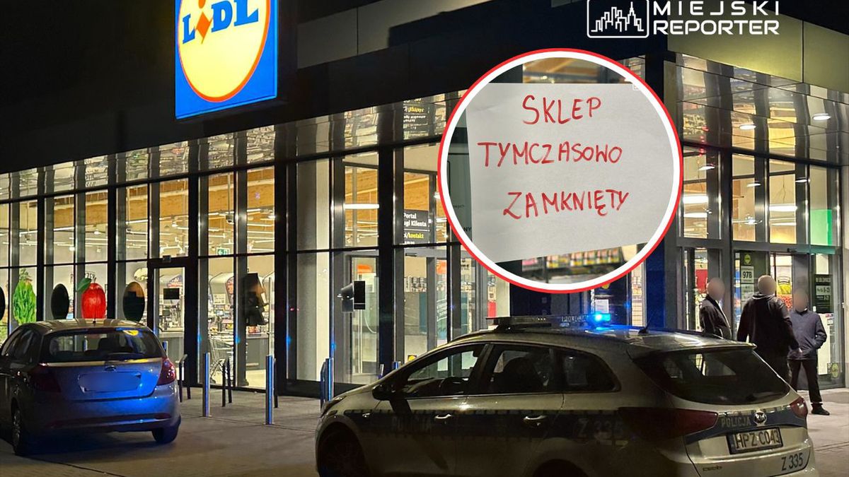 Tajemnicza śmierć w markecie. Policja bada sprawę