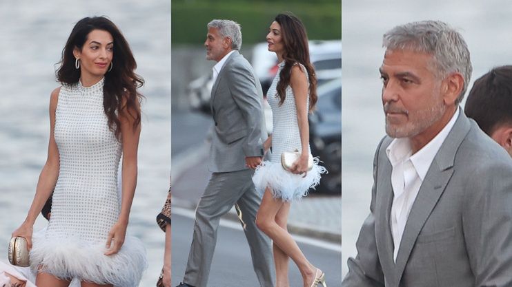 George i Amal Clooney bawią się w rodzinnym gronie