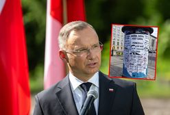 Plakat z prezydentem hitem na Śląsku. "Pokazał nam gest Kozakiewicza"