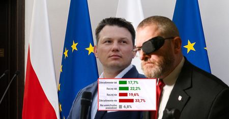 Grać wyjściem z Unii? Tak odpowiadają wyborcy Brauna i Mentzena