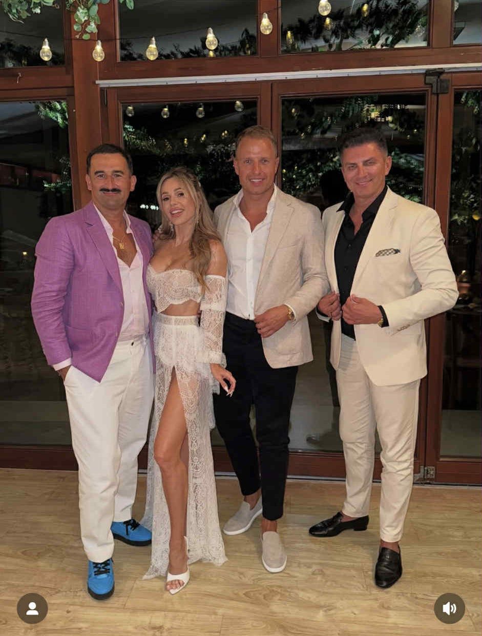 Celebryci bawią się na urodzinach właściciela salonu z zegarkami