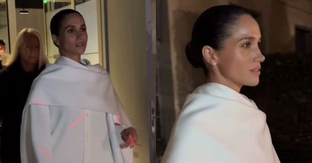 Internauci NABIJAJĄ SIĘ z debiutującej na Paris Fashion Week Meghan Markle: "Dlaczego ona chodzi w taki sposób?!" (WIDEO)