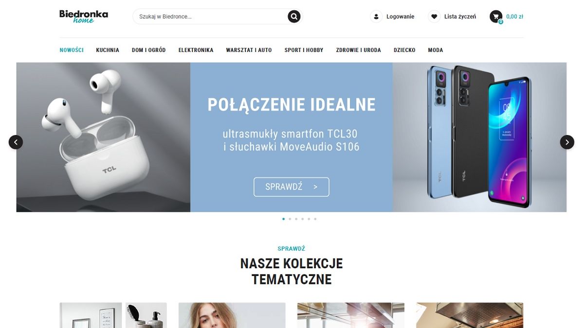 Sklep internetowy Biedronka Home