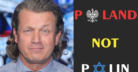 Jarosław Jakimowicz wyraża na Facebooku niechęć do Żydów: "POLAND NOT POLIN"