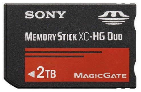 2TB karty MemoryStick od Sony