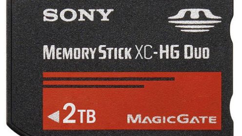 2TB karty MemoryStick od Sony 1