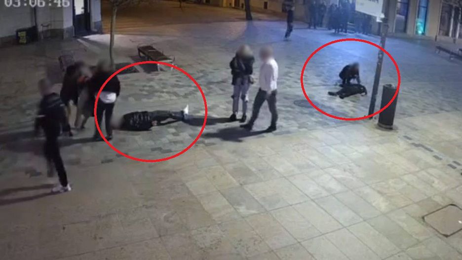 Bójka na lubelskim deptaku