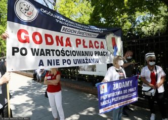 Protest pielęgniarek. Maleją szanse na porozumienie z rządem