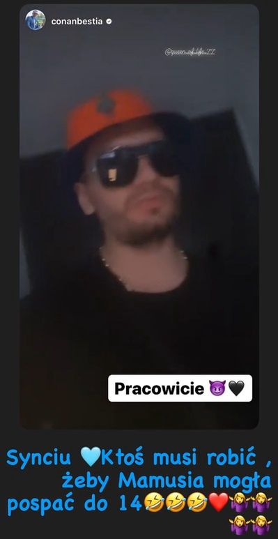 Dagmara Kaźmierska skomentowała InstaStory syna