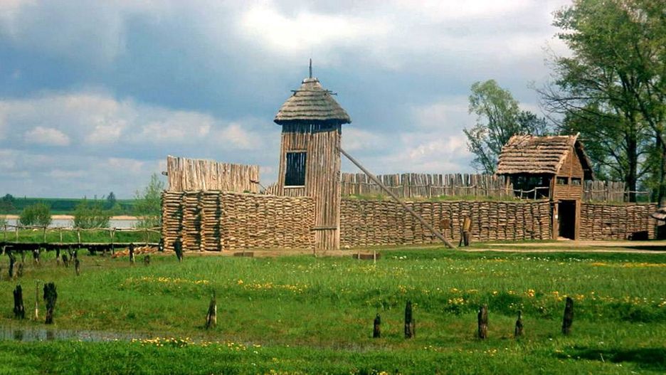 Stanowisko archeologiczne w Biskupinie