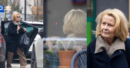 Barbara Bursztynowicz korzysta z wolnego czasu po odejściu z "Klanu": jazda taksówką, relaks w kawiarni
