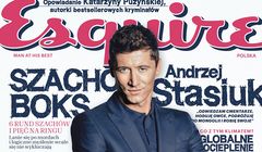 Robert Lewandowski na okładce „Esquire”