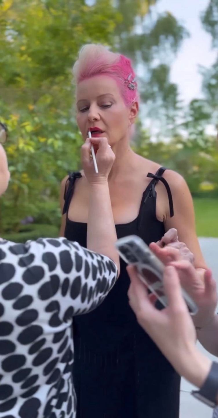 Małgorzata Kożuchowska przemalowała włosy na różowo