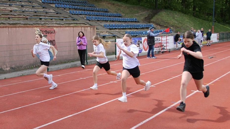 Mistrzostwa Chełmna szkół podstawowych w czwórboju lekkoatletycznym