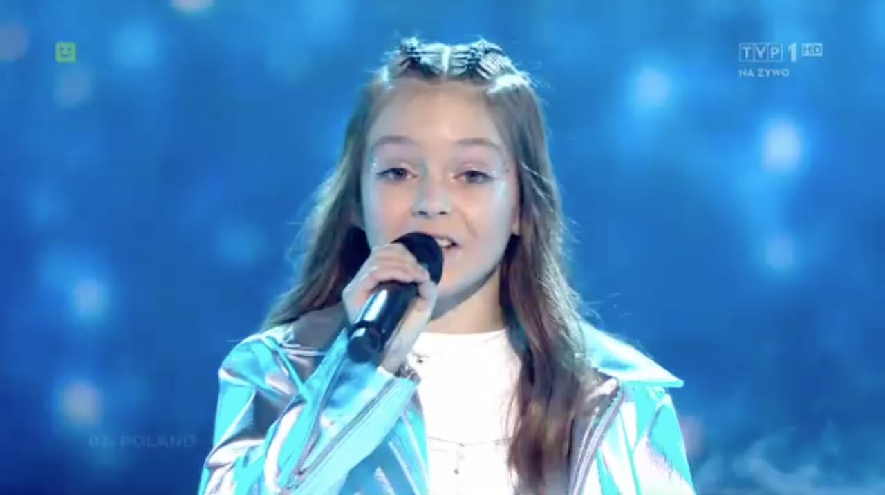 Tak zaprezentowała się Laura Bączkiewicz na Eurowizji Junior. Fani komentują jej występ