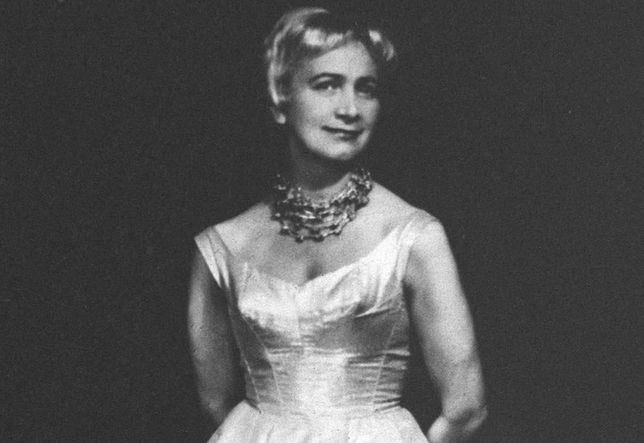 Marta Mirska w latach 50.