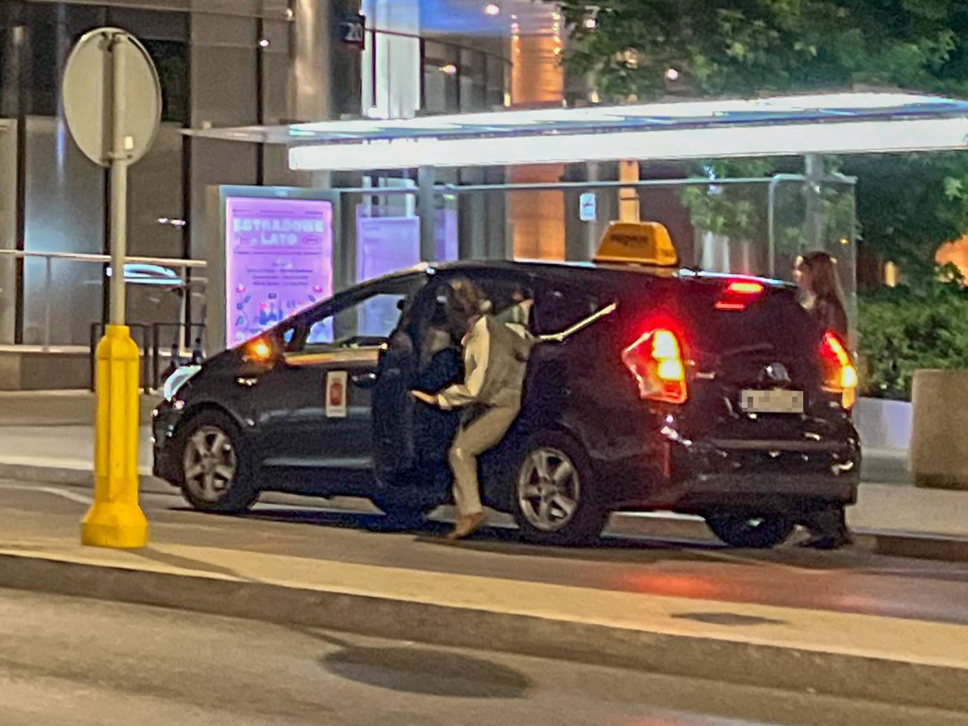 Anna Wendzikowska ruszyła nocą w miasto