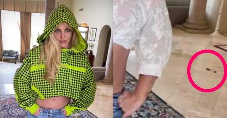 U Britney Spears po staremu: pląsa z brzuchem na wierzchu na tle KOCIEJ KUPY (WIDEO)