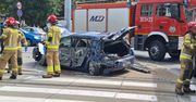 Wrocław: Osobówka zderzyła się z tramwajem. 3 osoby poszkodowane