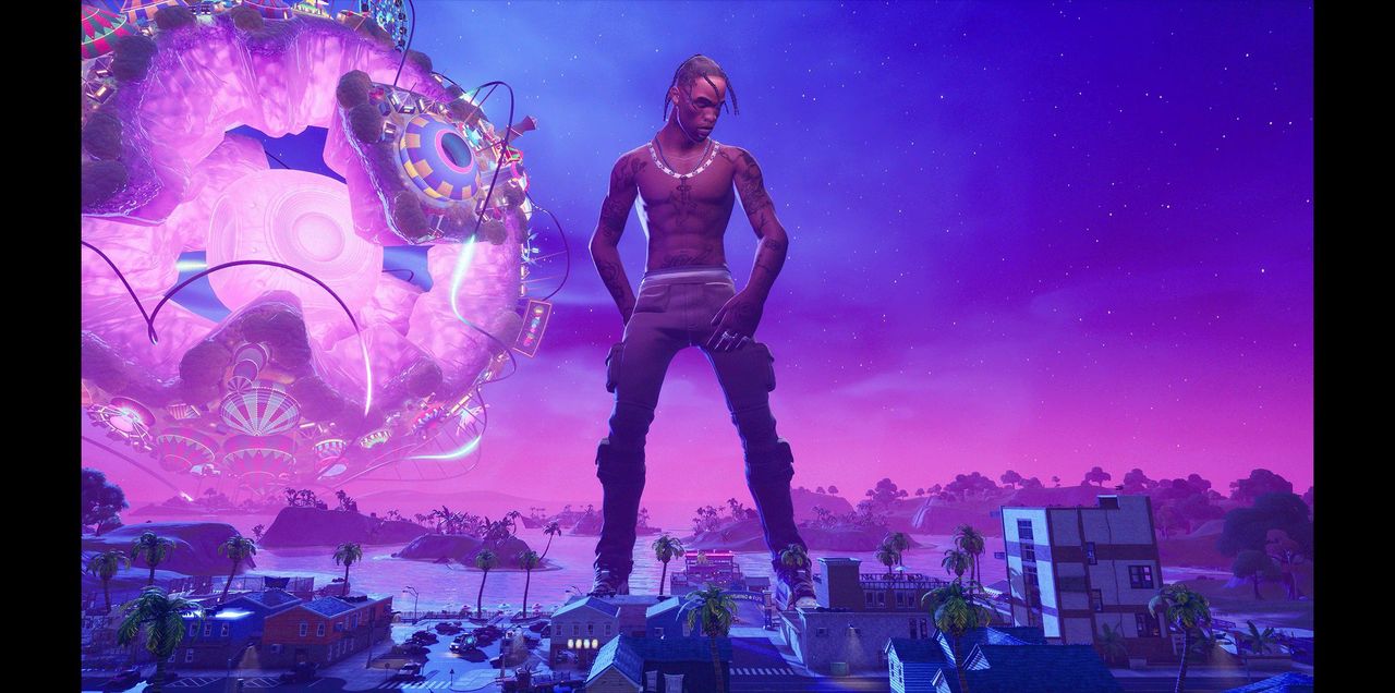 Travis Scott jednym wirtualnym koncertem w Fortnite zarobił fortunę