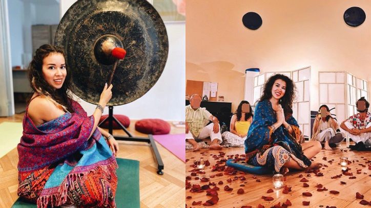 Tamara Gonzalez Perea oferuje swoim "wyznawcom" ceremonię kakao i "kąpiel w dźwiękach"