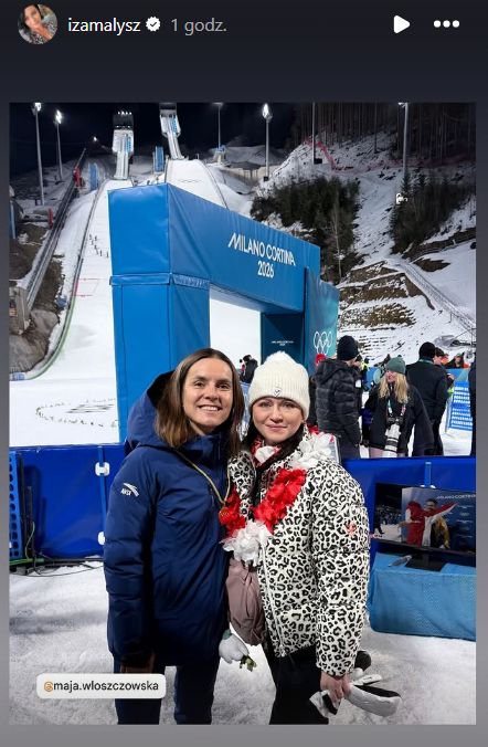 Izabela Małysz, Maja Włoszczowska