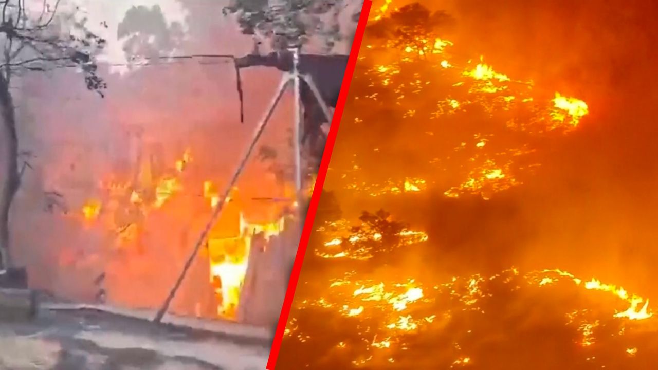 Okolice Madrytu w płomieniach. Wynosili ludzi z domów
