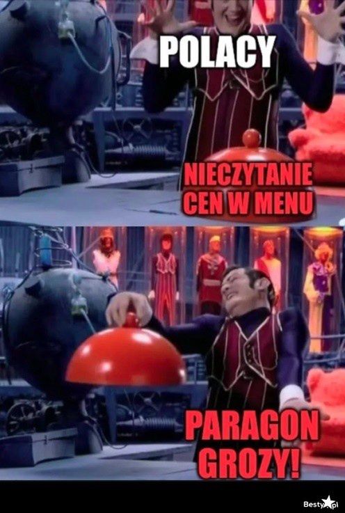 Memy o paragonach grozy