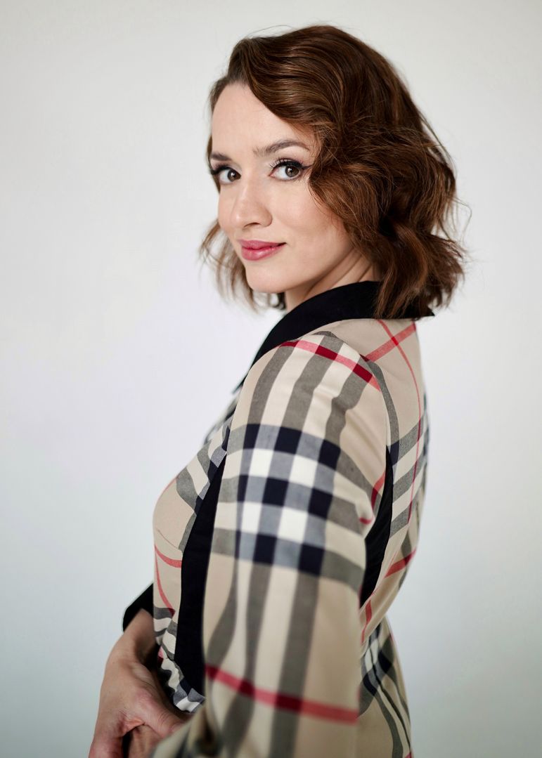 Katarzyna Maciąg w spektaklu "Lumbago"