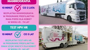 Bezpłatne badania dla kobiet w Ostrowcu. Cytomammobus wraca do miasta. Sprawdź, kto może skorzystać
