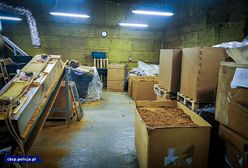 Akcja CBŚP. Mogli wyprodukować 18 mln papierosów